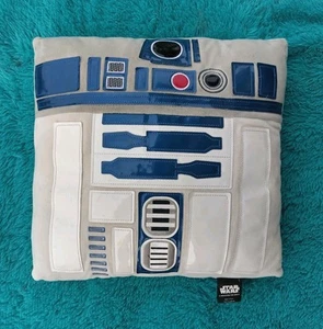 Disney STAR WARS R2D2 Cuscino Lancio 15"x15" Collezione KOHL Usato Delicatamente - Foto 1 di 4