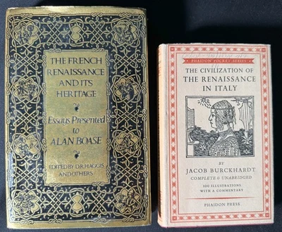 The Civilization of the Renaissance in Italy 1951 HC/DJ Jacob Burckhardt +Bonus Foto 1 de 4