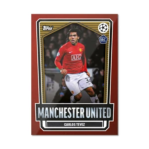 Carlos Tevez - Manchester United - Topps Lost Rookie Wave 6 - Tarjeta 008 - Imagen 1 de 1