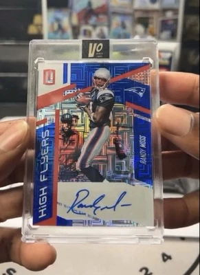 2017 Panini High Flyers Randy Moss Autograph Color Match First Print 1/10 #HF-RM - Image 1 of 4