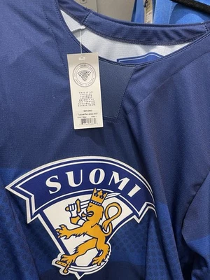 Suomi Finnish Hockey Jersey Large - Image 1 of 2