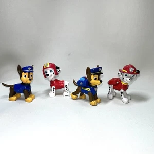 Nickelodeon Paw Patrol Marshall Dalmatiner Fire Chase Polizeihund 4 Stück - Bild 1 von 11