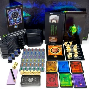 AtmosFear The Harbingers VHS Horror Board Game Vtg 1995 Mattel - 100% Complete - Picture 1 of 7