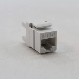 Legrand On-Q White Cat 5e+ Keystone Jack Insert RJ45 Network Data 8P8C WP3450-WH - Picture 1 of 7