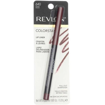 3 Pack Revlon ColorStay Lipliner, Raisin 640, 0.01 oz - Image 1 of 2