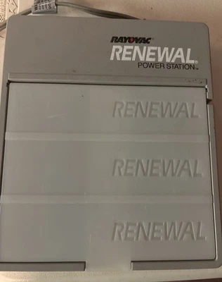 Rayovac Renewal Power Station Battery Charger AA AAA C D Rechargeable  - Изображение 1 из 2