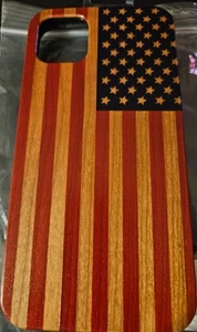 Funda iPhone 11 Pro Max "Bonita funda de madera" Bandera - Imagen 1 de 2