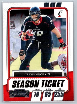 2021 Panini Contenders Draft Picks #28 Travis Kelce - Image 1 of 2