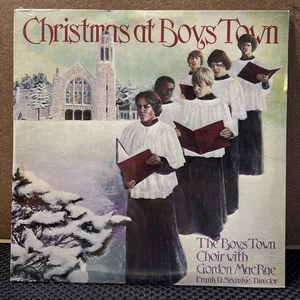 CHRISTMAS AT BOYS TOWN VINYL LP 1978 / GORDON MacRae - Sandcastle Records-SEALED - Picture 1 of 2