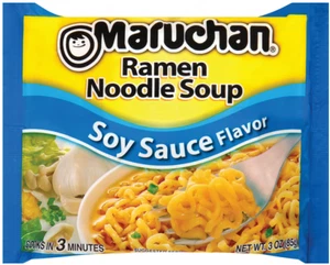 USA Maruchan Ramen Noodles 'Soy Flavor' Souper 6 Pack = 510 gr de USA - Imagen 1 de 1