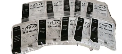 New ZYNEX Medical Electrodes 2” Round For TENS Unit . 10 4pk (40 total Pads) Lot - Image 1 of 3