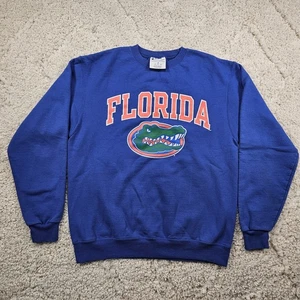 Vintage Florida Gators Crewneck Sweatshirt Fleece Pullover Adult Champion Medium - Picture 1 of 13
