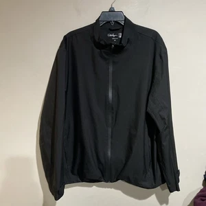 Walter Hagen Golfjacke Herren schwarz P11 Regen wasserdicht Windbreaker Jacke XL - Bild 1 von 7