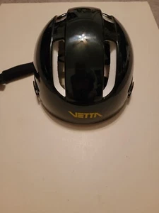 New Vintage VETTA Corsa Bike Helmet Black Made in Italy Meets Z90-4 Show Only - Picture 1 of 8