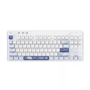 Logitech x Genshin Impact Kamisato Ayaka G517 Mechanical Gaming Keyboard - Picture 1 of 5
