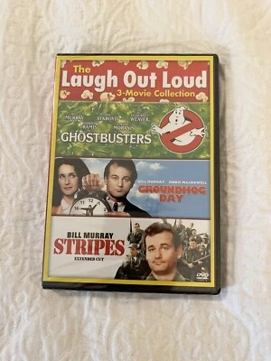 Ghostbusters / Groundhog Day / Stripes DVD NEW Sealed Movie Collection In One - Image 1 of 2