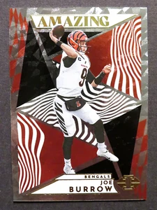 2022 Panini Illusions Football Joe Burrow Amazing Insert Card #A-1 Bengals - Bild 1 von 2