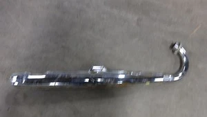 1971 Suzuki T500 Titan Cobra GT500 S502. right exhaust pipe header muffler #2 - Picture 1 of 11