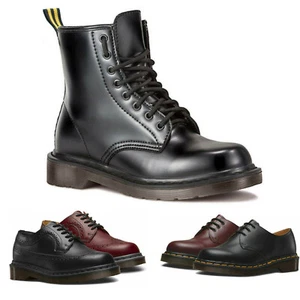 Stivali Scarpe Derby Uomo Donna Stivaletti Anfibi Alti Invernali in Pelle PU T19 - Bild 1 von 19