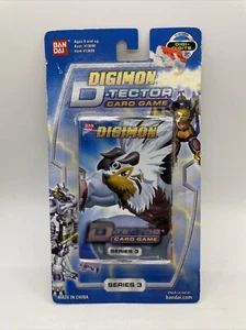 New Digimon D-tector Series 3 Card Game Blister Pack Factory Sealed - Foto 1 di 6