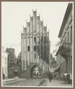 Neubrandenburg Stargarder Tor - Backsteingotik Architektur - Altes Foto 1920er - Picture 1 of 2