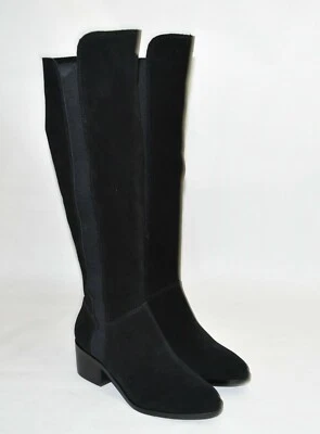 New! Steve Madden Giselle Over the Knee Boot Black Suede Size 7.5 OTK - Image 1 of 4