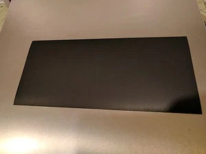 3M Matte Black Vinyl Wrap Sample piece 4" inch x 10" inch - Bild 1 von 2