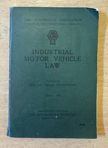 AA Kraftfahrzeuggesetz April 1932 - Bild 1 von 2