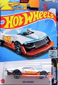 Hot Wheels 2024 Mainline Case G "Mod Speeder" HW modificato 1/10 - Foto 1 di 2