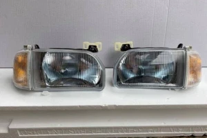Escort MK4 Headlight Indicator Clear Lamp Set 1 x Pair Ford 86-90 Xr3i RS Turbo - Picture 1 of 6