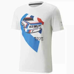 CAMISETA BLANCA PUMA BMW MMS VINTAGE COCHE NUEVA PARA HOMBRE 533379 02 PUMA - Imagen 1 de 2