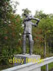 Photo 6x4 Cricket Batsman Ashton-Under-Lyne Sculpture on Lord Sheldon Way c2012