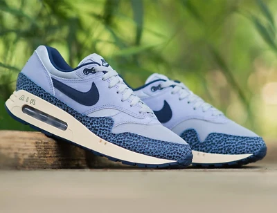 Nike Air Max 1 '86 PRM Shoes Smoke Gray Diffused Blue DV7525-001 Multi Sizes NEW - Image 1 of 4