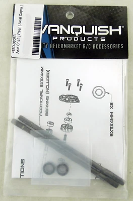 Incision Capra Rear Axle Shafts - Vanquish #VPS08083 - Image 1 of 3