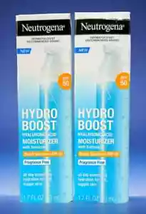2x Neutrogena Hydro Boost Hidratante Ácido Hialurónico SPF50 | XP 5-25 - Imagen 1 de 8
