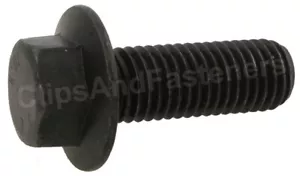 (1) M14-2.0 x 40mm Hex Head Flange Bolt Non Serrated Class 10.9 Plain DIN 6921 - Picture 1 of 3