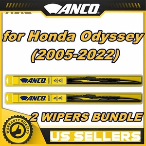 2x For ANCO Wiper Blades Set for Honda Odyssey (2005-2022 yrs) Direct Pair* - Picture 1 of 13