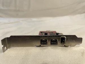DYNEX Firewire 800 + 400 1394 a + b  PCI-e Karte - MacOs und Windows Kompatibel - Afbeelding 1 van 4