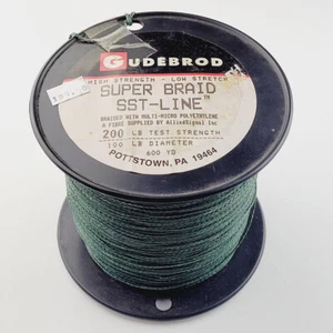 Gudebrod cavo intrecciato 200 libbre 600 yd gancio di assistenza downrigger treccia - Foto 1 di 5