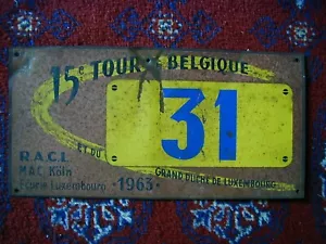 15° Giro del Belgio 1963 Targa Rally #31 Volvo Porsche 356 Lussemburgo Belgio - Foto 1 di 8