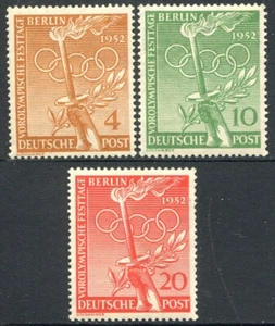 Alemania-Berlin 1953 Olimpiada Helsinki - 3 sellos **/MNH 74/76 - Picture 1 of 2