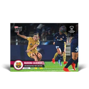 2022 Topps NOW UWCL UEFA Mariona Caldentey #8 ~ FC Barcelona - Picture 1 of 2