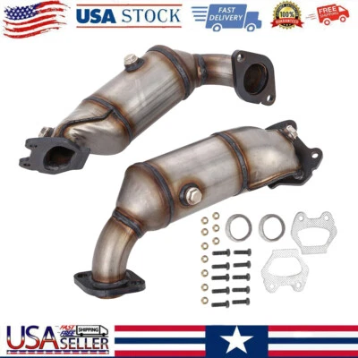 Fit For Dodge Grand Caravan 2011-2016 Front Left +Right Catalytic Converter 3.6L Foto 1 de 4