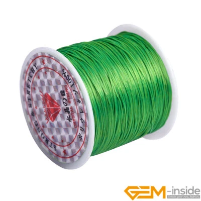 60 Yards 0.6mm Elastic Sewing Thread Machine Bobbin Craft Use For Sewing Beading - Image 1 of 4