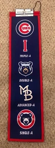 CHICAGO CUBS AFFILIATES HERITAGE BANNER - Picture 1 of 1