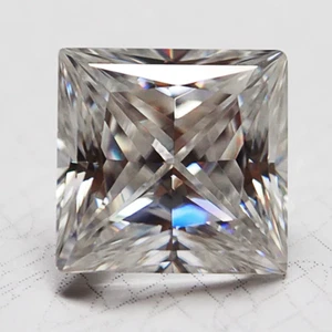 10 mm Princess Square Loose Moissanite Stone D Color Gemstone For Jewelry - Picture 1 of 7