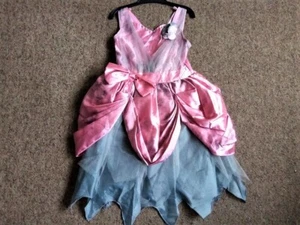 Mädchen TU Party Kostüm silbergrau und rosa Größe 5 - 6 Jahre 110-116 cm - Bild 1 von 4