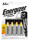 1x4er Blister-Energizer Alkaline Power Mignon Batterie AA LR6 MN1500 1,5V