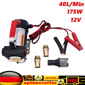 Diesel pump self-priming fuel oil pump oil pump electric oil suction pump 40 L/min - Picture 1 of 6