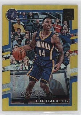 2017-18 Panini Donruss Holo Yellow Laser /25 Jeff Teague #90 - Image 1 of 2